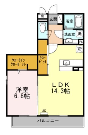 メゾンさくらの物件間取画像